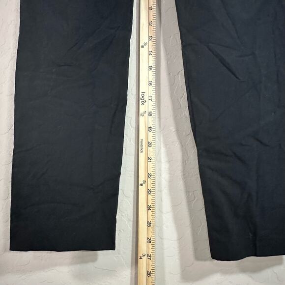 Madewell Women's Trouser Black Pleated Wool Blend‎ High Rise Ankle Pants Size 2 - Picture 8 of 12